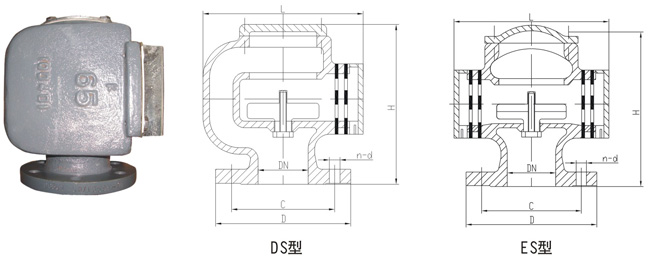 船用D、DS浮筒式油艙空氣管頭CB/T3594-94